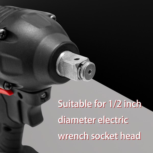 Shengsite Cordless Impact Wrench, Brushless Impact Wrench 1/2 inch, Max Torque 479 lbs (650 Nm), 3300 RPM, High Torque Power Impact Wrench for Automotive Home Use