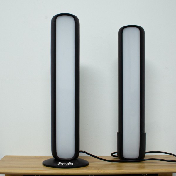 Shengsite Line Speakers, Big Audio And Powerful Bass, Speakers With LED Lights, Speaks for Home, Outdoor And Travel