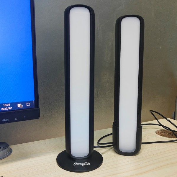 Shengsite Line Speakers, Big Audio And Powerful Bass, Speakers With LED Lights, Speaks for Home, Outdoor And Travel