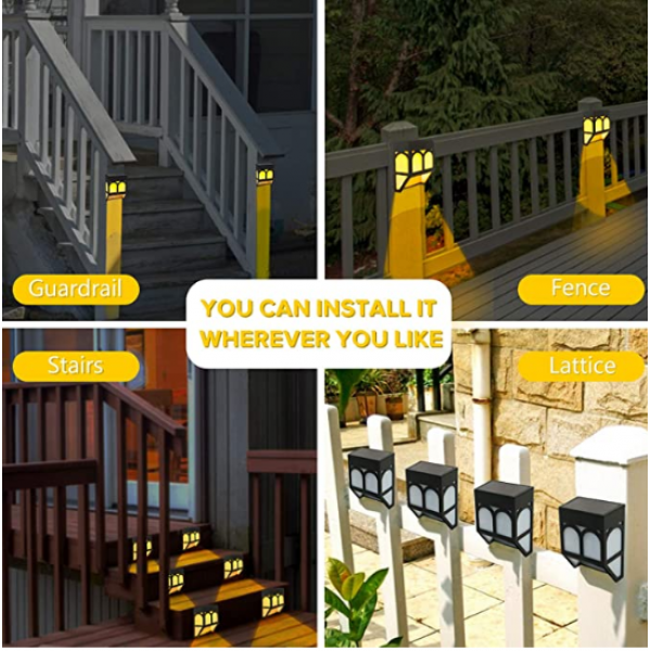 Solar Fence Lights